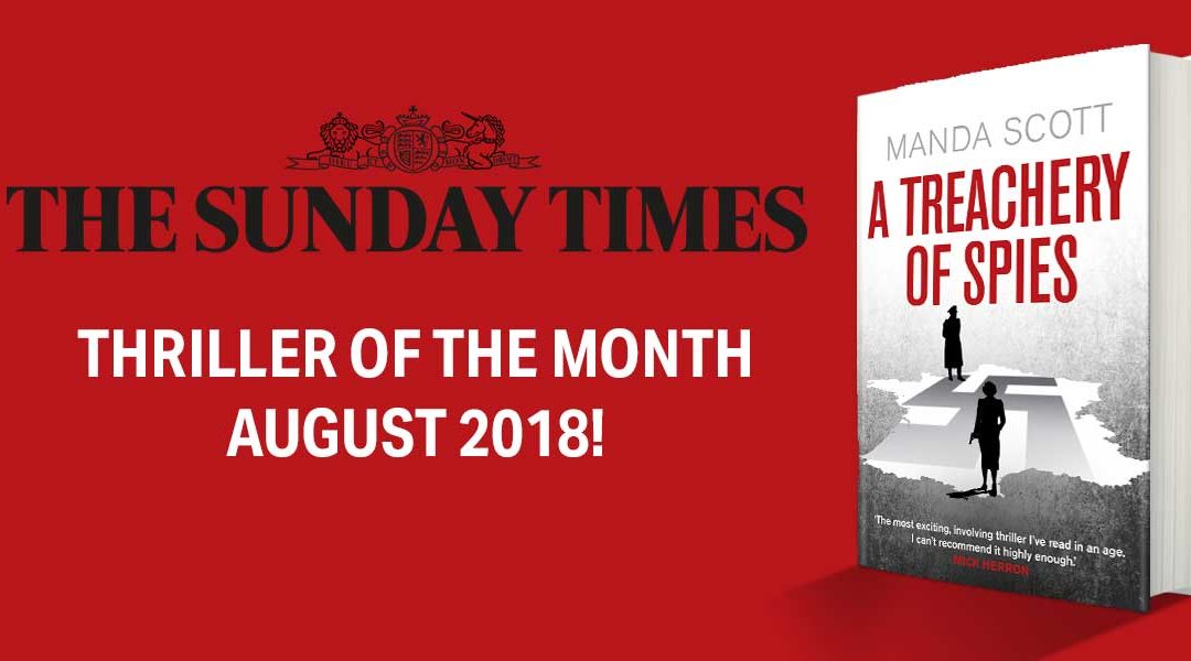 Sunday Times Thriller of the Month!